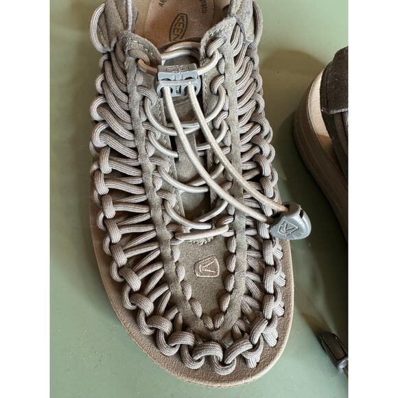 Keen Uneek Gray Grey Corded Sling Back Outdoor Beach Sandal Sz: 6.5 - Picture 7 of 7